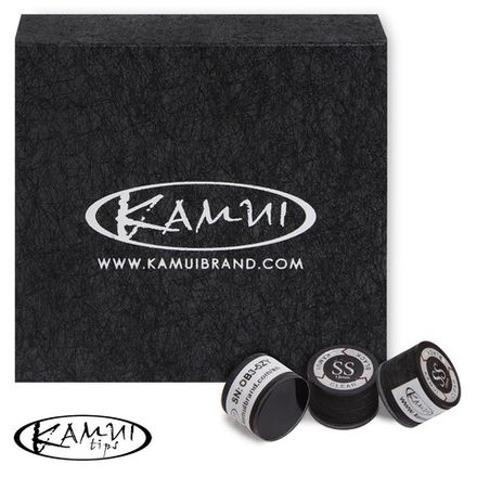 Наклейка для кия Kamui Clear Black ø13мм Super Soft 1шт.