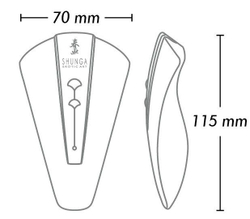 Фиолетовый клиторальный вибростимулятор OBI