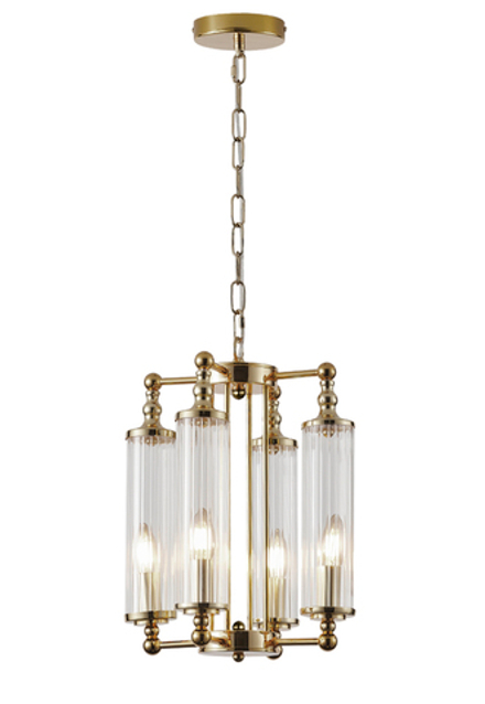 Люстра Crystal Lux TOMAS SP4 BRASS