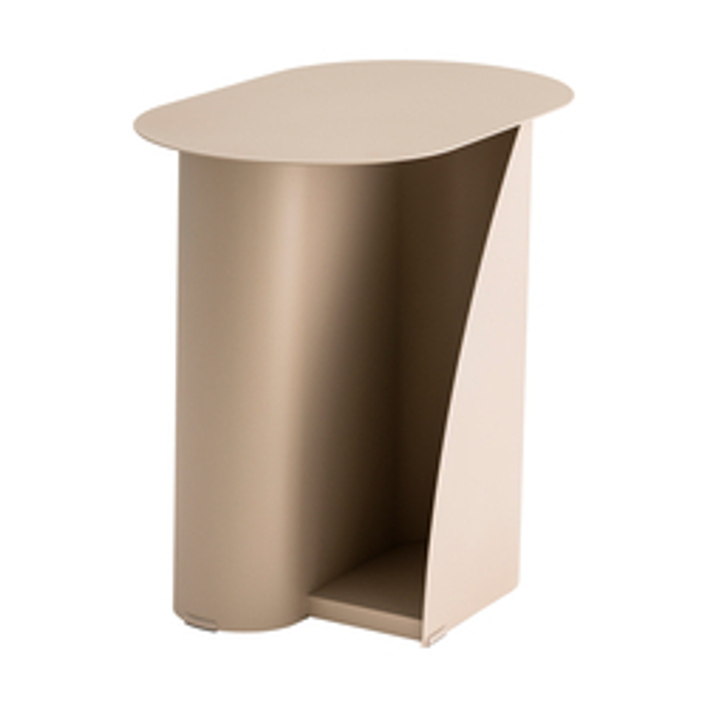 Журнальный столик Yvaine металл бежевый