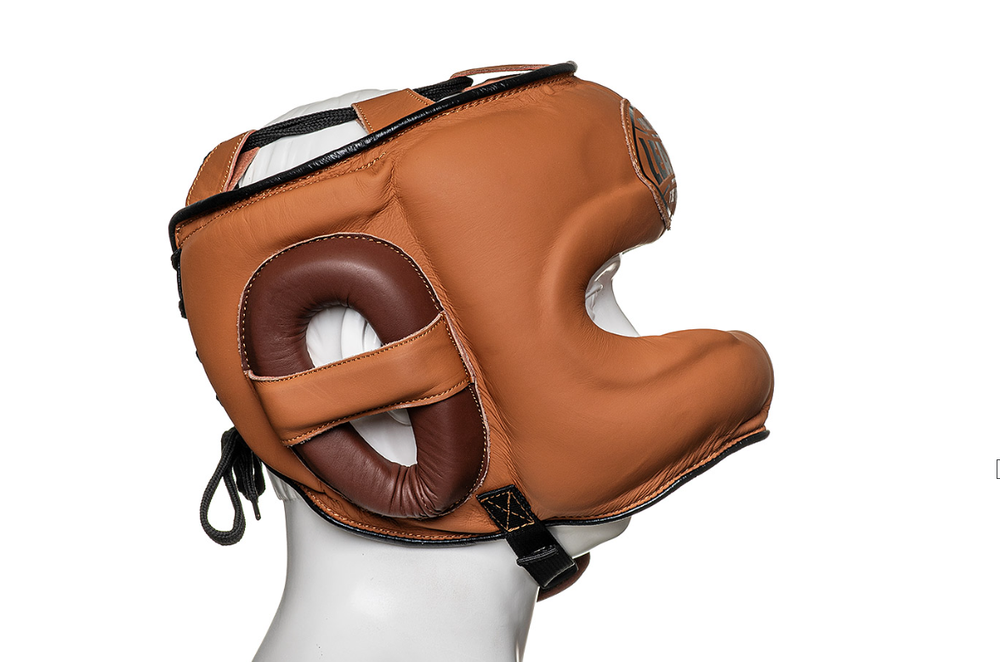 ШЛЕМ БОКСЕРСКИЙ LEADERS LS С БАМПЕРНОЙ ЗАЩИТОЙ HERITAGE BR/BG 1/2