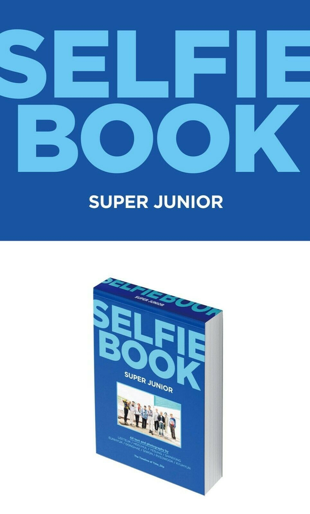 SUPER JUNIOR -  SELFIE BOOK