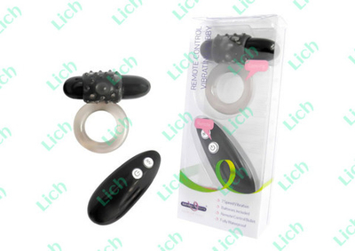 Эрекционное кольцо со стимулятором клитора и вибратором