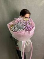 Букет радужной гипсофилы