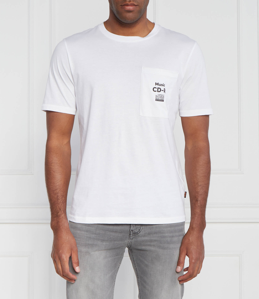 Футболка TeeVibes BOSS ORANGE - белый(50491748)