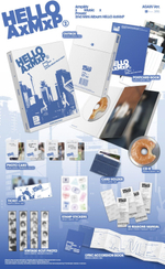 (ПРЕДЗАКАЗ) Альбом AxMxP - HELLO AXMXP 2nd Mini Album 2 Version SET