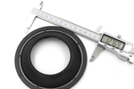 Бленда (маска) для линз №40 Plate Black (черная) 3.0 дюйма, 1шт
