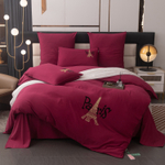 КПБ Mood of Paris на резинке MPR004, Евро, 4 наволочки, простынь 160*200*35