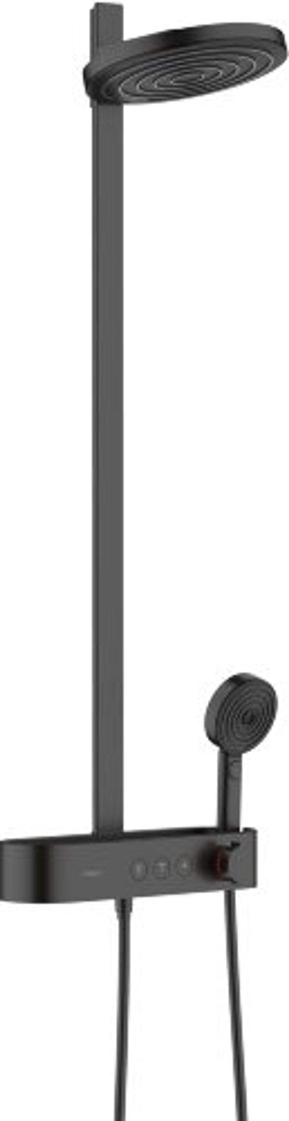 Душевая система Hansgrohe Pulsify Showerpipe 260 2jet с термостатом черный цвет