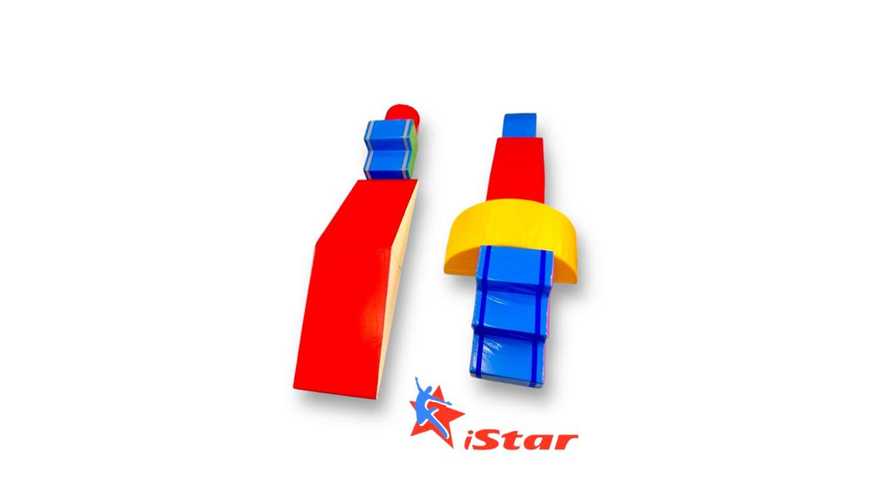 Набор мягких модулей гимнастических -  MAXI "Полоса препятствий"