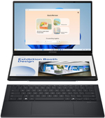 Ноутбук  ASUS Zenbook Duo UX8406CA-QL221W 14 ", Core Ultra 7, 16 Гб RAM, 1 Тб SSD, Arc graphics 140T, Темно-серый