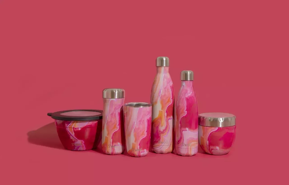 Kitchen Craft - Термобутылка S&#39;well Rose Agate 500 мл / артикул   10017-A21-67365E  / GTIN 5057982096120