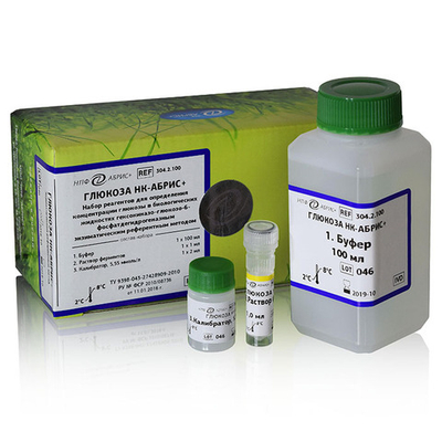 Глюкоза НК, Абрис (гексокиназный м-д), 100мл., 304.2.100, 1уп.