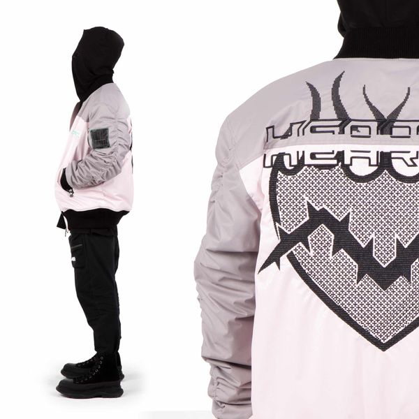 Бомбер Type-A Flight Jacket Frozen Berry Розовый - фото 7