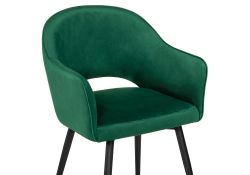 Стул на металлокаркасе Ойстер MR-19 / черный