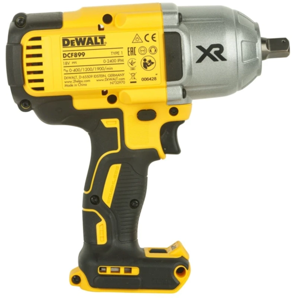 DeWalt DCF899NT аккумуляторный гайковерт (без АКБ и ЗУ) DCF899NT-XJ