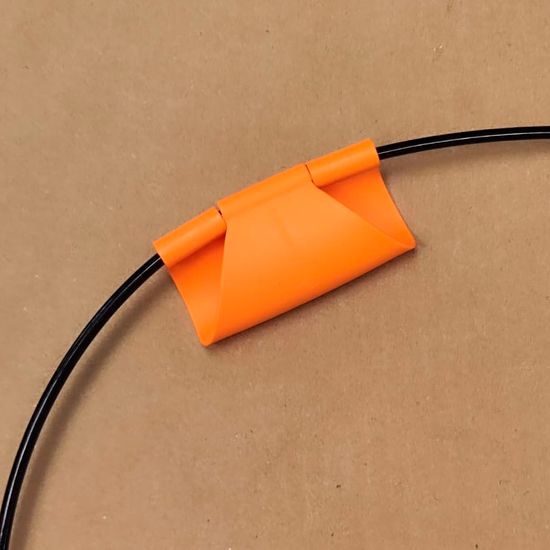 Держатель антенны резиновый для ошейников Garmin DC 50, TT 10, TT 15, T 5, TT 15x, T 5x, Alpha T20 / TT25 (Оранжевый)