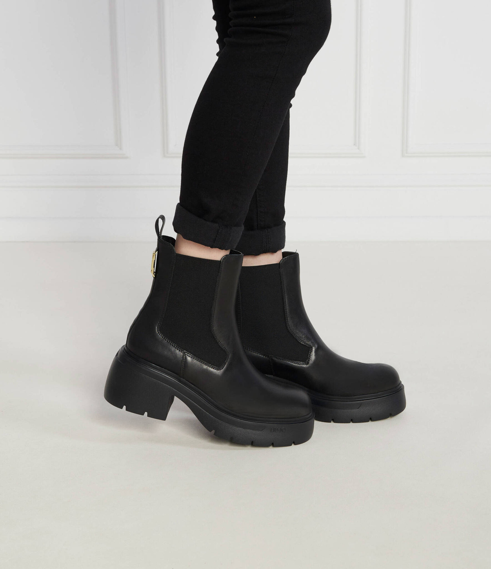 Кожаные челси carrie 19 Liu Jo - черный(SF3057 PX241)