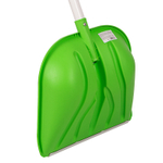 Лопата для уборки снега пластиковая Profi, 415 х 445 х 1500 мм, алюминиевый черенок, Сибртех