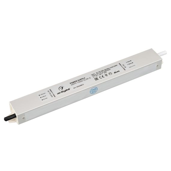 Блок питания Arlight ARPV-12060-Slim-D 12V 60W IP67 5A 022458(1)