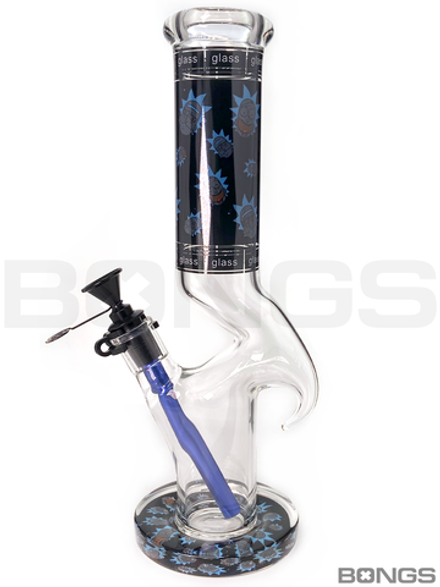 Бонг Zig Zag Rick and Morty Ice 34 СМ