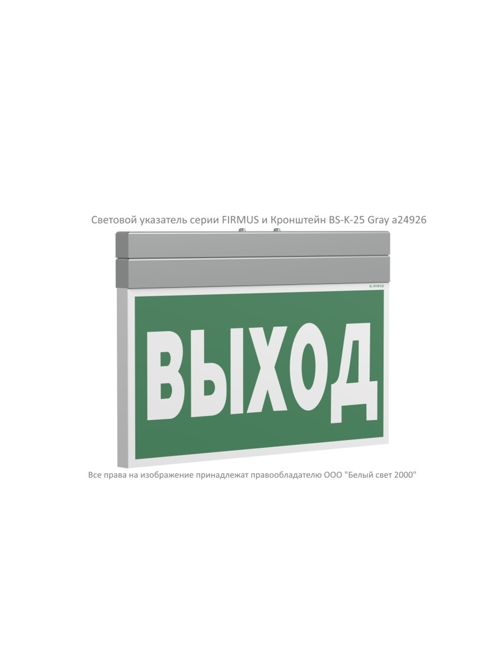 Указатель световой BS-FIRMUS-71-S1-INEXI2 Белый свет a18967