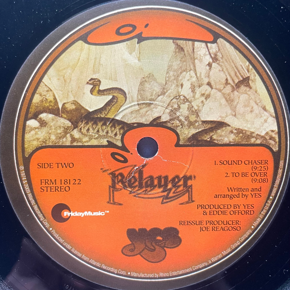 Yes ‎– Relayer (США 2009г.)