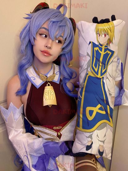 Мини дакимакура Курапика из Охотник х Охотник арт. M0330, 60х20 см