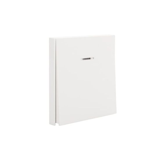 Выключатель STRONG 1 кл перекрестный (переключатель) с подсветкой 10А с/у жемчуг KRANZ