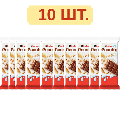 Ferrero Kinder Country, 10 шт. - Kinder