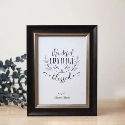 Фоторамка 13*18см «Милан» черный, пластик