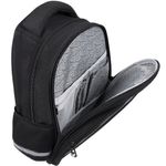 Рюкзак BRAUBERG OPTIMA, 2 отделения, с брелоком, "Keep away", СВЕТЯЩИЙСЯ, 36х27х18 см, 271361