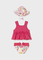 майка с плавками и панамкой