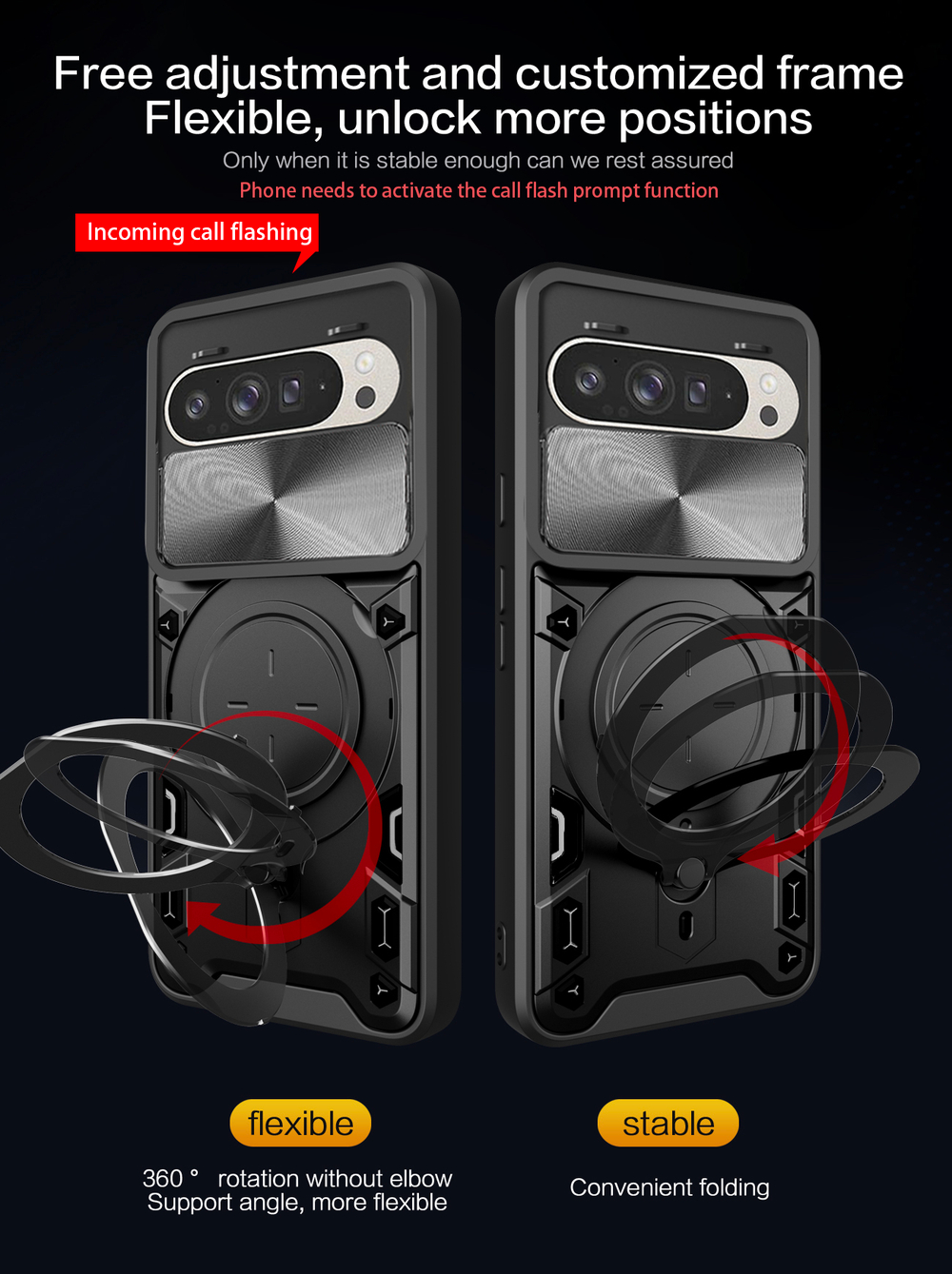 Чехол с кольцом Big Ring Case для Google Pixel 9/9 Pro