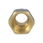 Переход латунь никель реборда Ду 40х32 (1 1/2"х1 1/4") ВР/НР 9021 ГОСТ 32585-2013 Aquasfera 9021-09