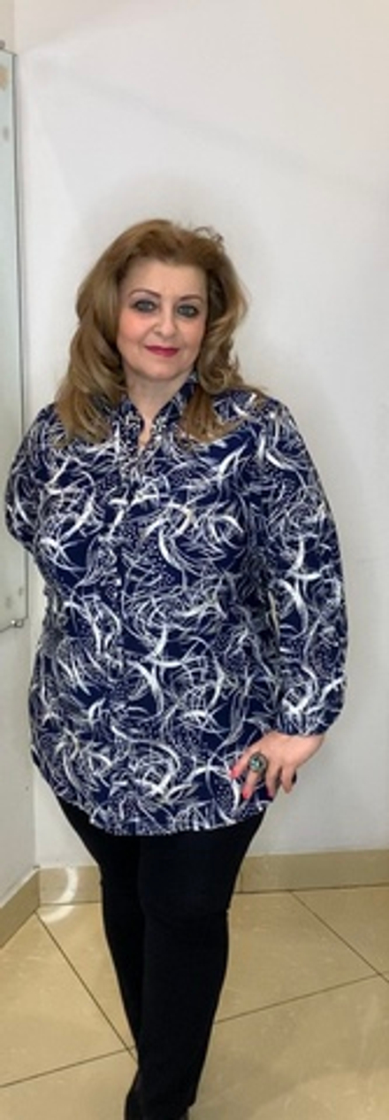 Цветная пестрая рубашка