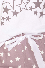 Пижама женская "ГАЛАКТИКА" футб+шорты КЖ 0213