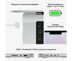 16.2" Ноутбук Apple Macbook Pro Late 2021 (3456x2234, Apple M1 Pro, RAM 32 ГБ, SSD 1 ТБ, Apple graphics 16-core), Z14Z00079, серебристый
