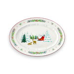 Блюдо сервировочное Nordic winter 34,6х24 см