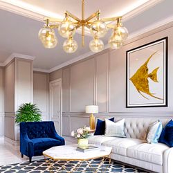 Подвесная Люстра Carmella Globe Pendant 10 By Imperiumloft