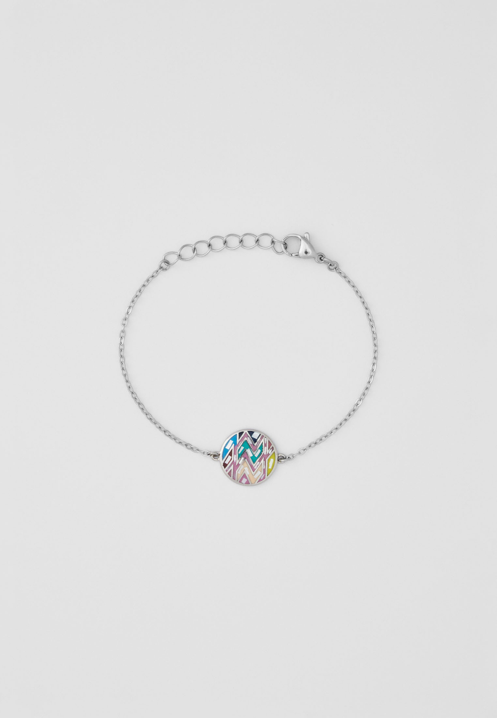 Браслет SOROKONOZHKA PURPLE STEEL