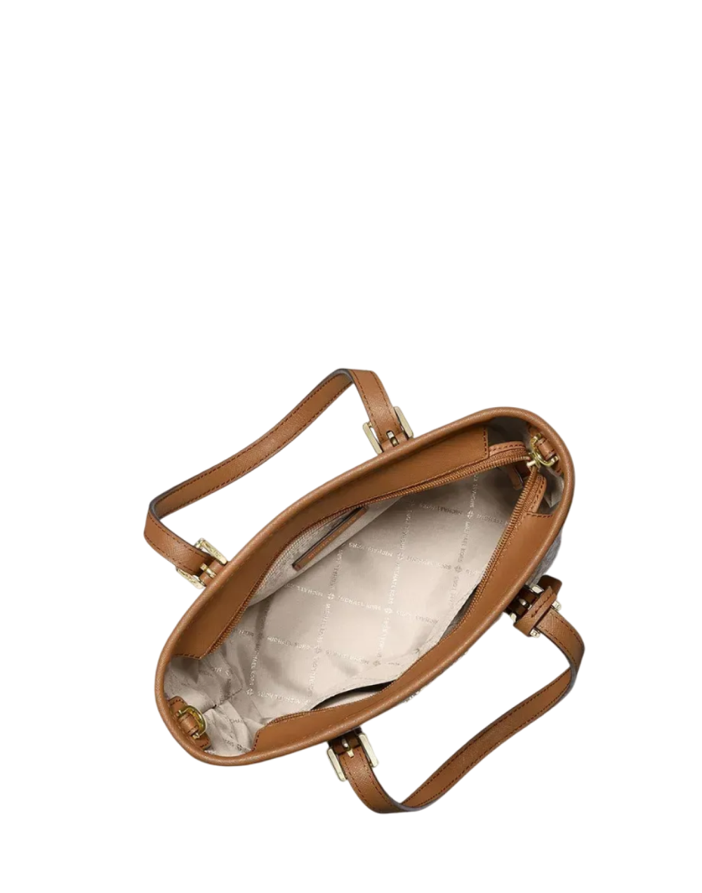 Тоут Michael Kors Jet Set Logo ES | Коричневый с песочным