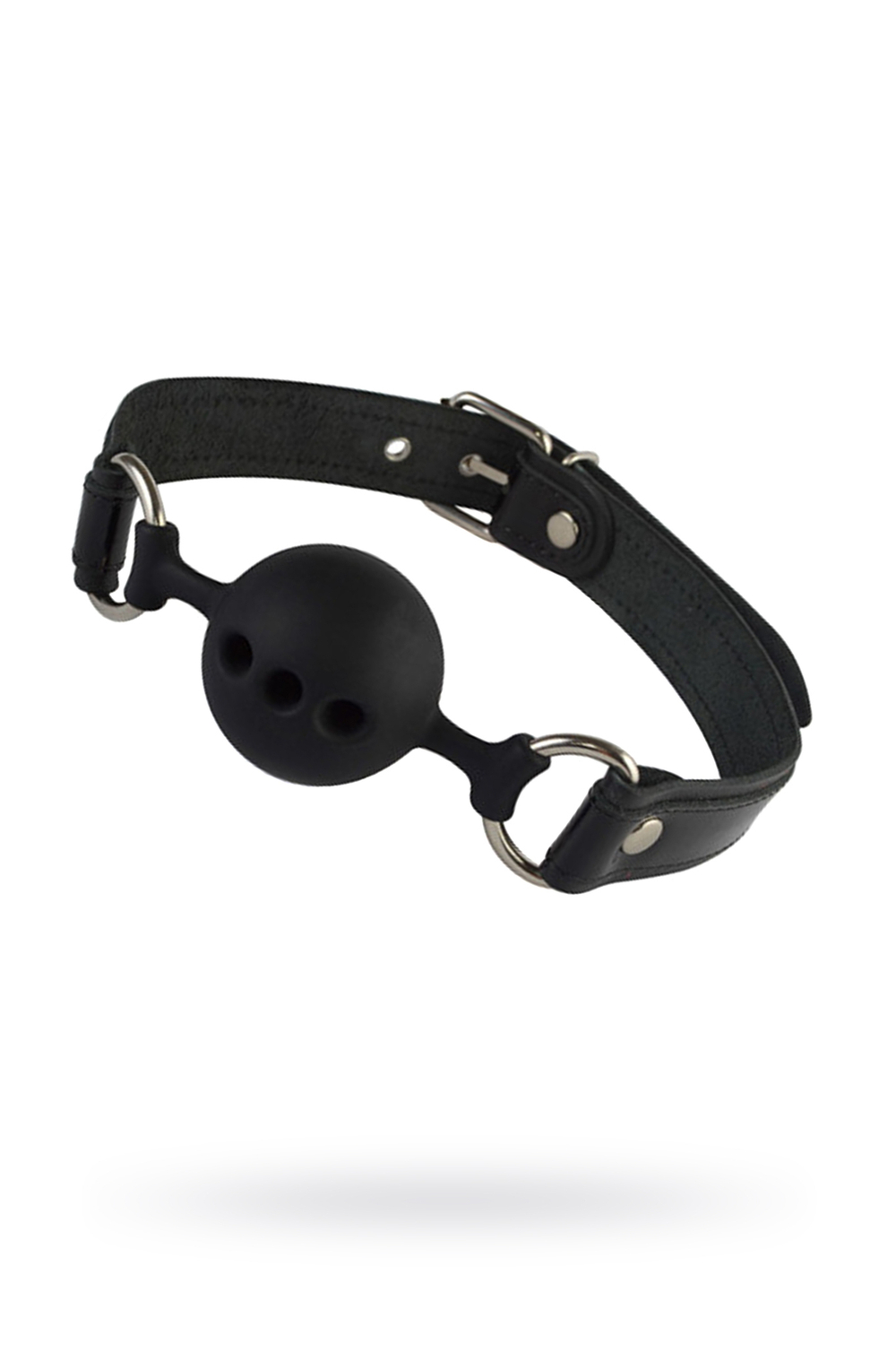 Кляп Sitabella чёрный 4,4 см ремешок черный лак