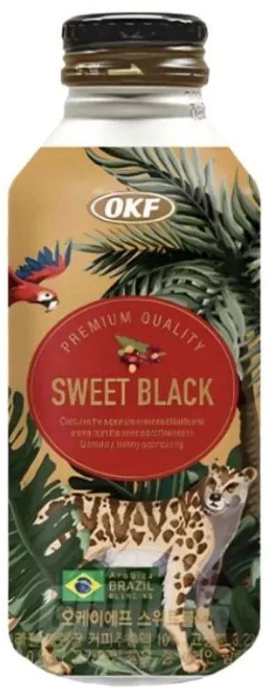 Кофейный напиток OKF Sweet Black &quot;Сладкий Черный&quot; 0.39 - банка