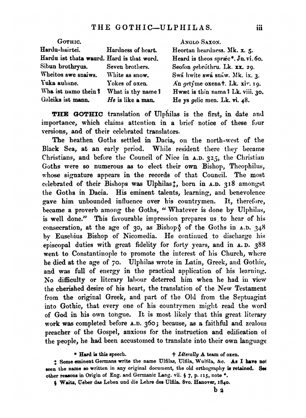 The Gospels. Gothic, Anglo-Saxon, Wycliffe and Tyndale Versions | Joseph Bosworth