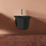 Биде подвесное Artceram Chic CHB001 17 00 черное