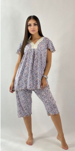 Пижама бриджи+футболка к/р 0212