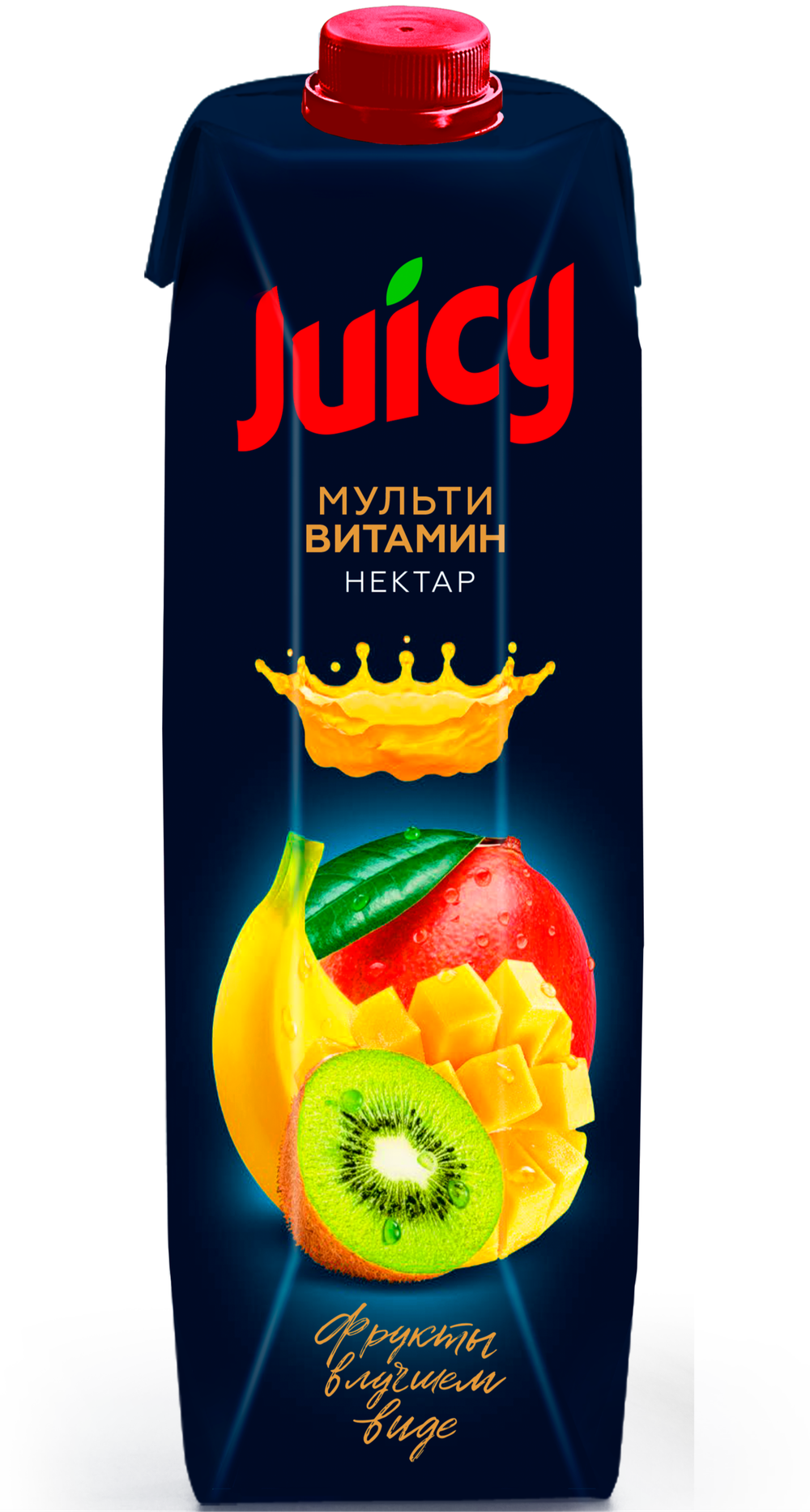 Сок Juicy Мультивитамин нектар, Tetra prism 0,95 л.