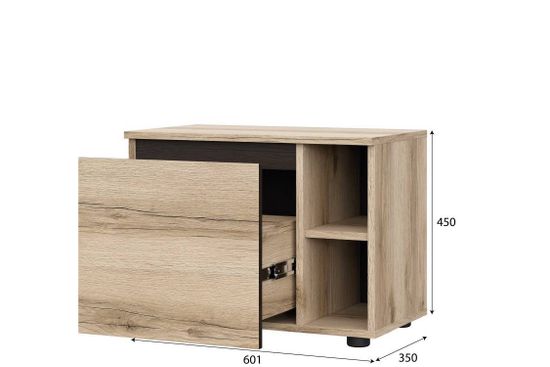 Тумба прикроватная БЕРГЕН серия 2