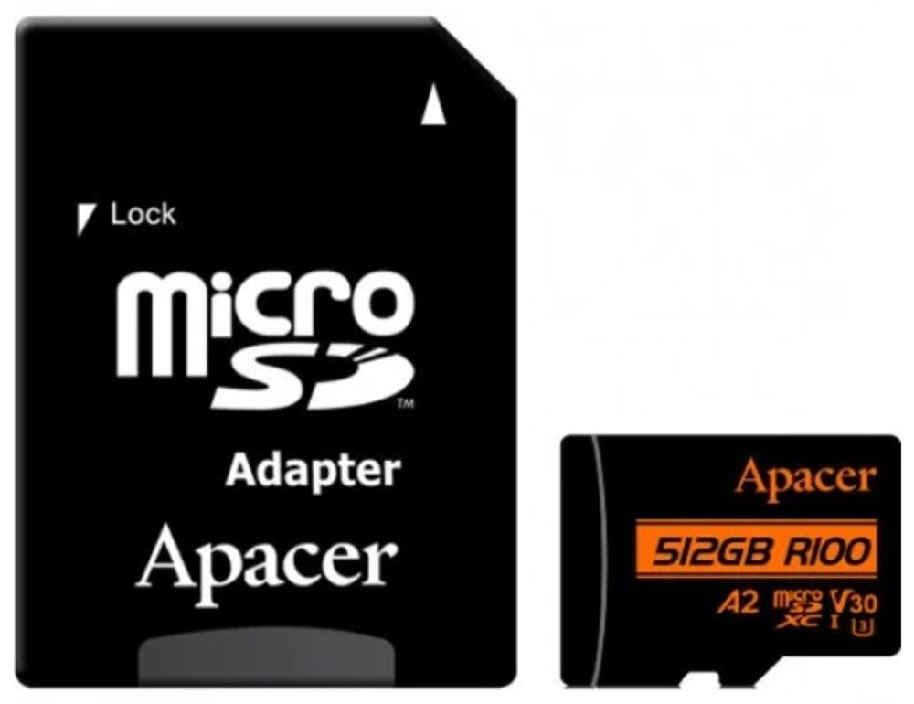 Карта памяти Apacer AP512GMCSX10U8-R 512 Гб